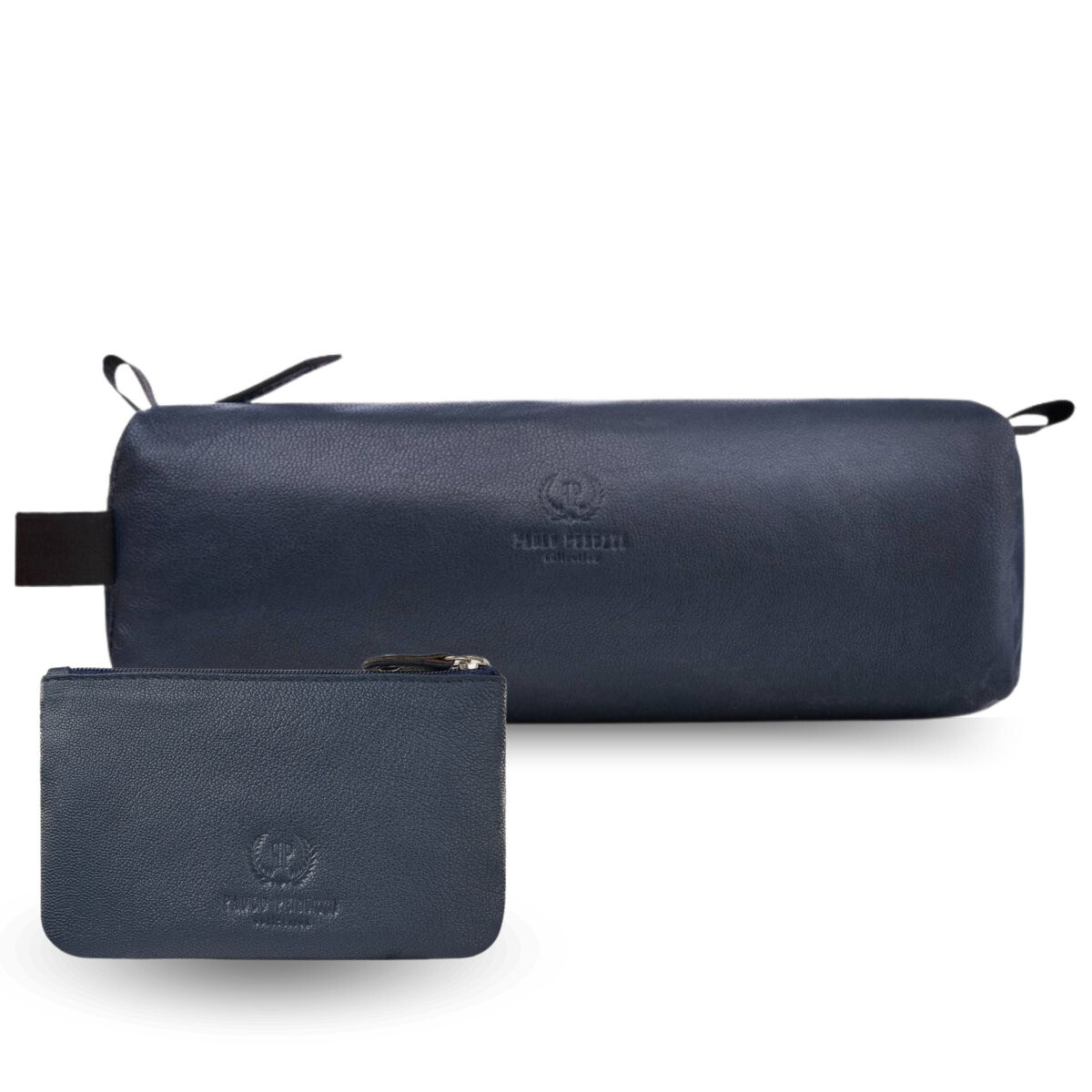 Набор косметичка из натуральной кожи и футляр для ключей из натуральной кожи темно-синего цвета ZUP-120-DB Paolo Peruzzi
Набор косметичка из натуральной кожи и футляр для ключей из натуральной кожи темно-синего цвета ZUP-120-DB Paolo Peruzzi