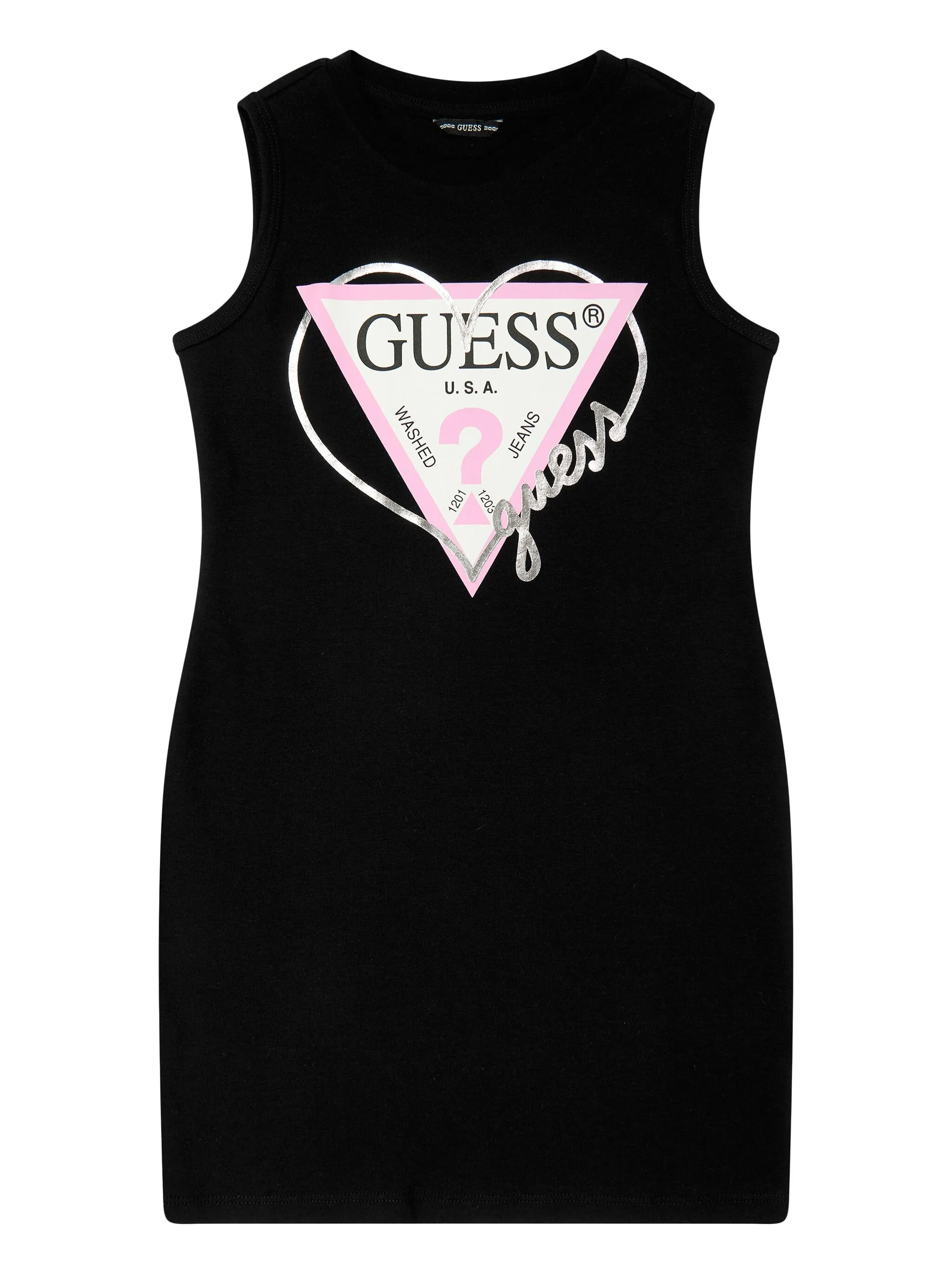 Платье с логотипом Guess Kids, черный
Платье с логотипом Guess Kids, черный