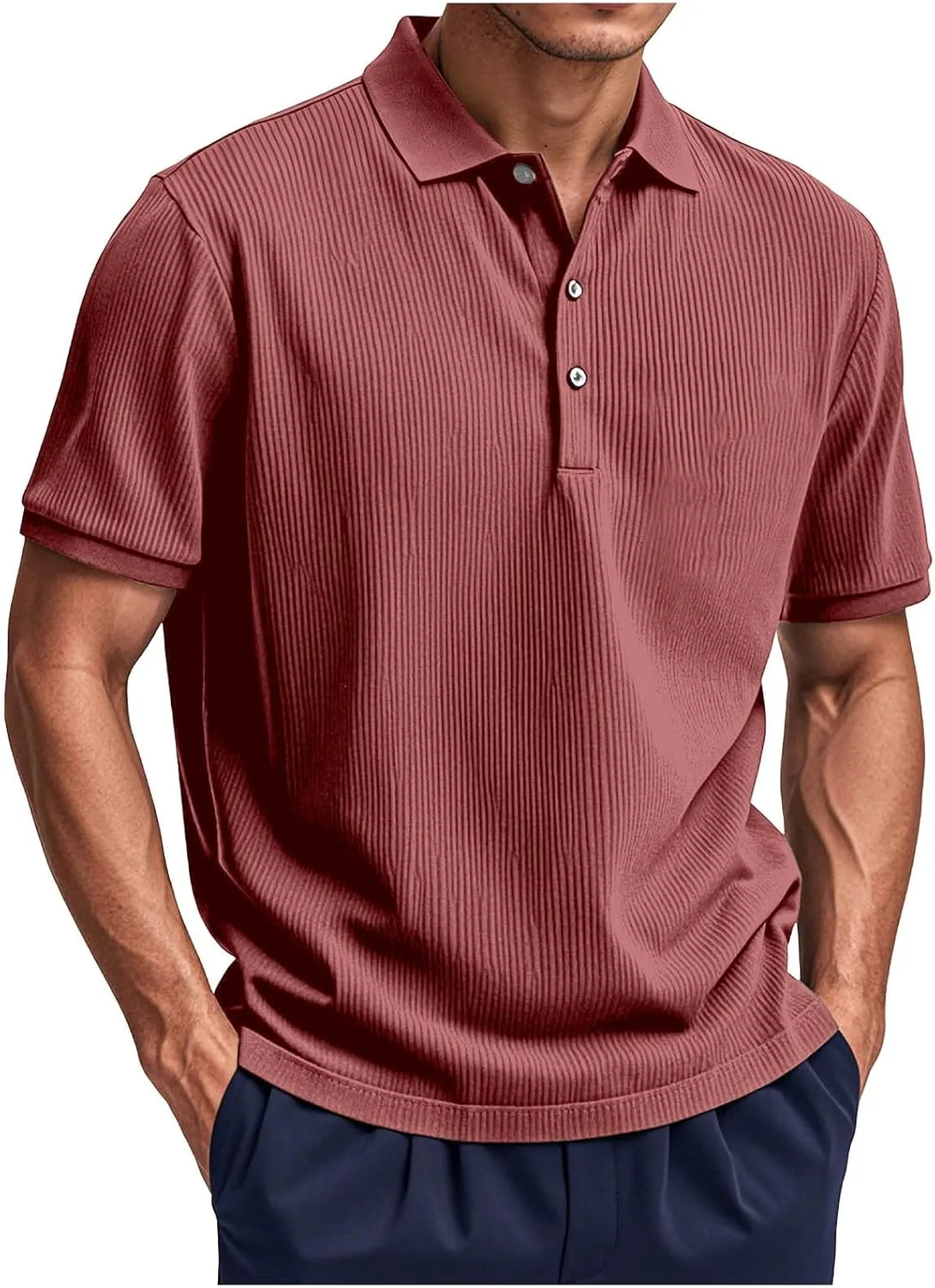 Футболка мужская Basic с коротким рукавом и воротником-стойкой
Футболка мужская Basic с коротким рукавом и воротником-стойкой