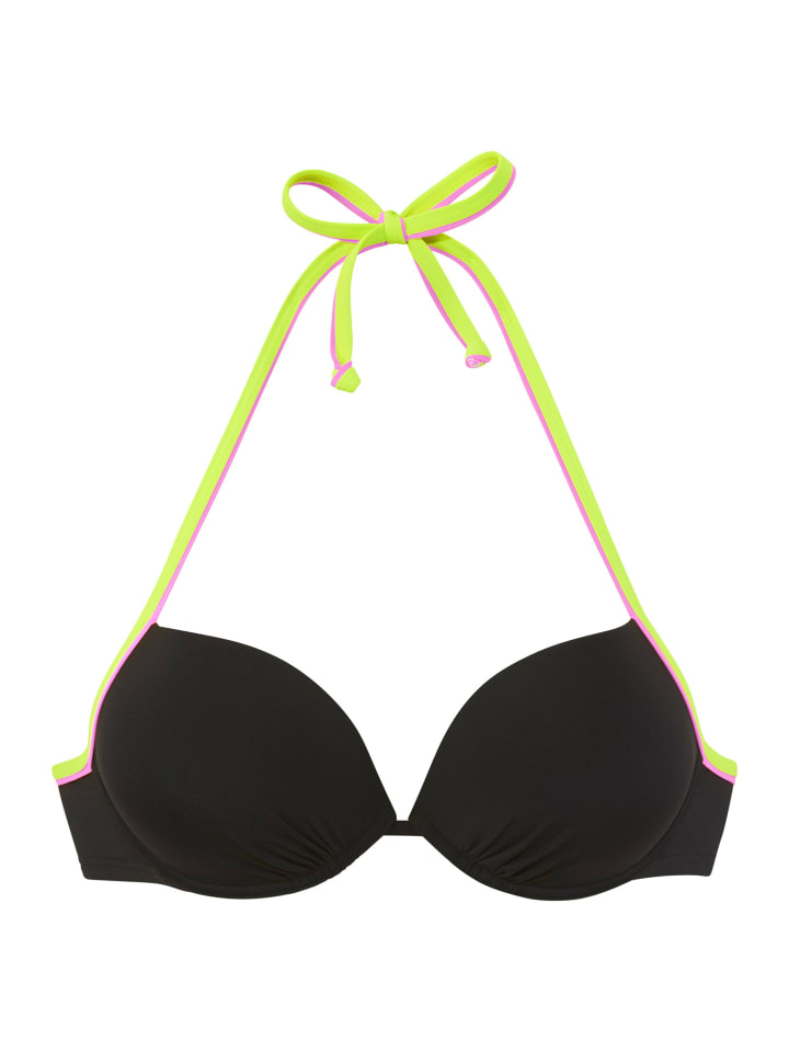 Buffalo Бикини-топ с эффектом пуш-ап, черный
Buffalo Бикини-топ с эффектом пуш-ап, черный