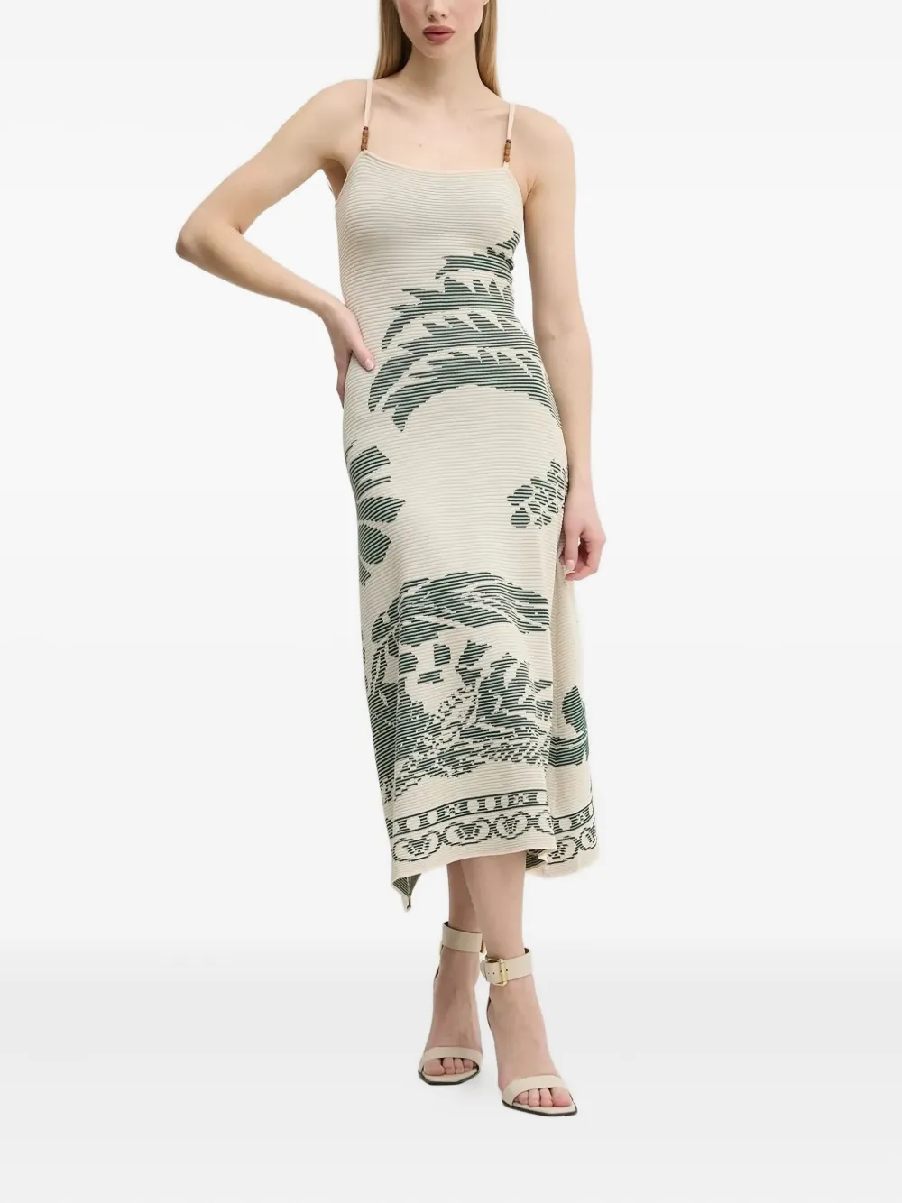 Платье миди Marsella с пальмовой текстурой Desigual, нейтральный
Платье миди Marsella с пальмовой текстурой Desigual, нейтральный