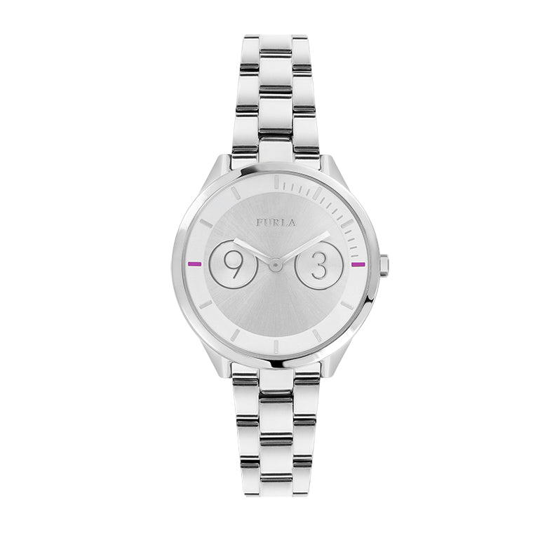 Женские часы Furla Metropolis с серебристым циферблатом из нержавеющей стали, серебряный
Женские часы Furla Metropolis с серебристым циферблатом из нержавеющей стали, серебряный