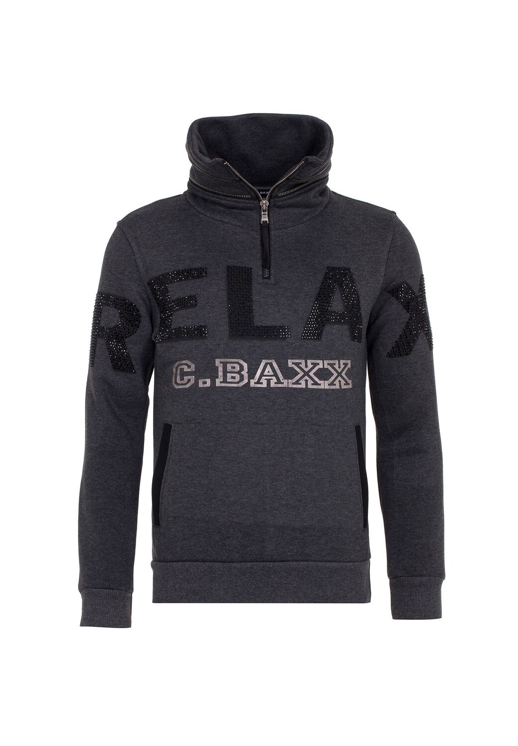 Толстовка с высоким воротником CIPO & BAXX, черный
Толстовка с высоким воротником CIPO & BAXX, черный