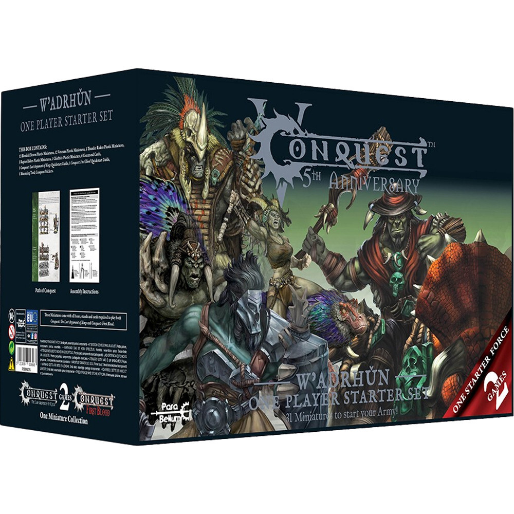 Миниатюра Para Bellum Wargames Conquest: Wardhun - 5th Anniversary Supercharged Starter Set
Миниатюра Para Bellum Wargames Conquest: Wardhun - 5th Anniversary Supercharged Starter Set