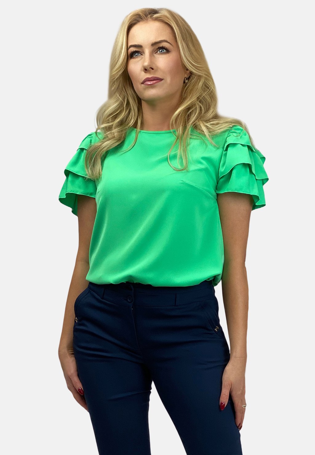 Блуза WITH FRILLS ON THE SLEEVES REGINA FASHION, неоновый зеленый
Блуза WITH FRILLS ON THE SLEEVES REGINA FASHION, неоновый зеленый