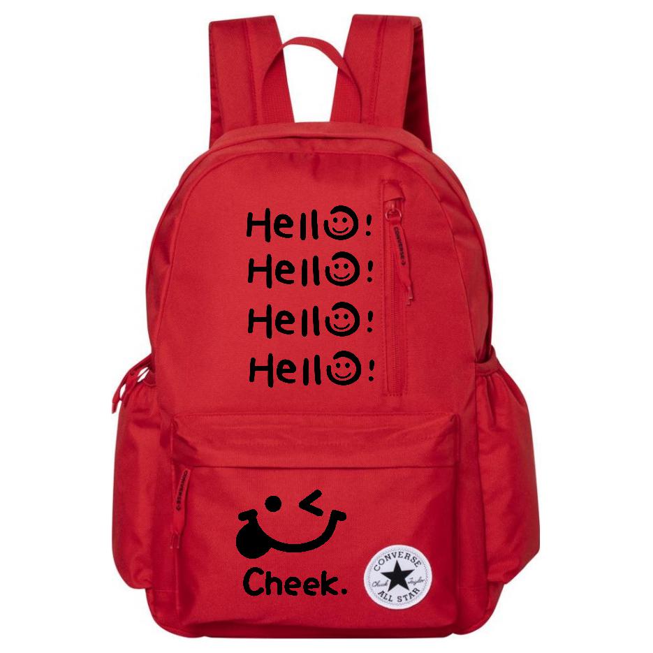 Converse Полиэстеровый рюкзак унисекс красный, Letter Smile
Converse Полиэстеровый рюкзак унисекс красный, Letter Smile