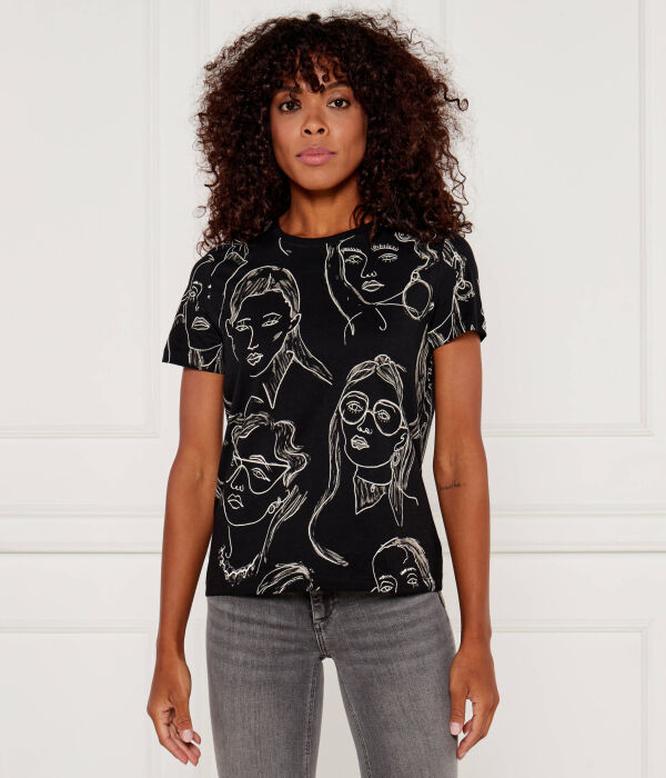 Футболка Desigual Regular Fit, черный 
Футболка Desigual Regular Fit, черный