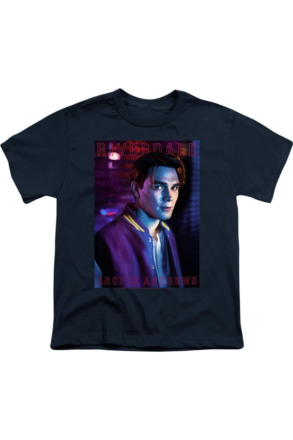 Футболка Riverdale с коротким рукавом Archie Andrews для детей Gildan, темно-синий
Футболка Riverdale с коротким рукавом Archie Andrews для детей Gildan, темно-синий