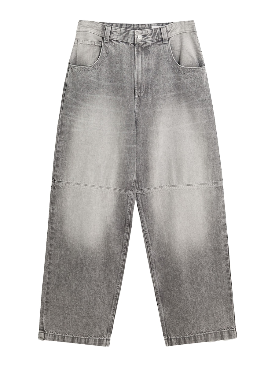 Мешковатые джинсы Bershka, Grey Denim
Мешковатые джинсы Bershka, Grey Denim