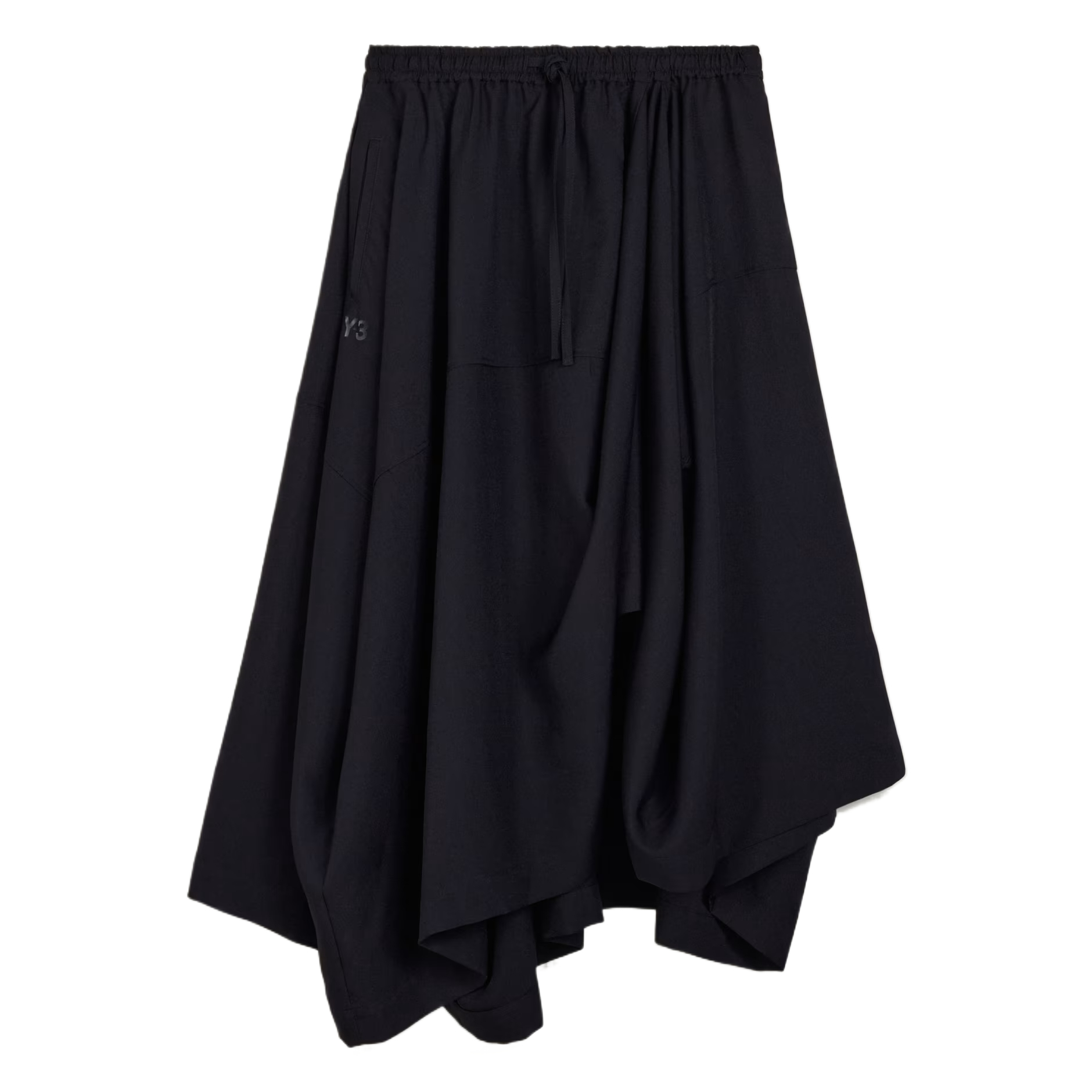 Y-3 Y 3 Повседневная длинная юбка для женщин, черная, средней длины
Y-3 Y 3 Повседневная длинная юбка для женщин, черная, средней длины