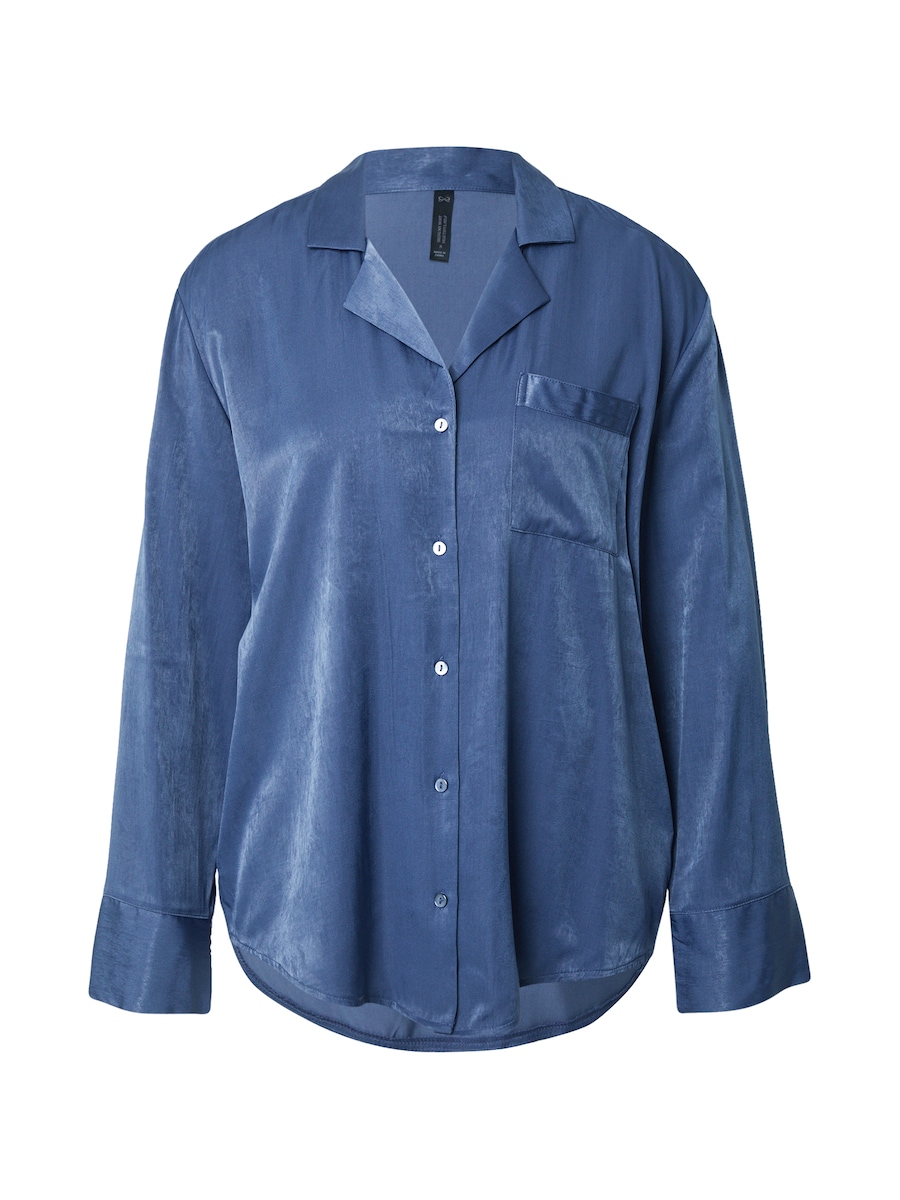 Пижамная рубашка Hunkemöller, темно-синий
Пижамная рубашка Hunkemöller, темно-синий