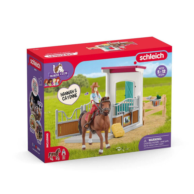 Schleich, Набор фигурок, Конюшня Ханна и Кайенна
Schleich, Набор фигурок, Конюшня Ханна и Кайенна