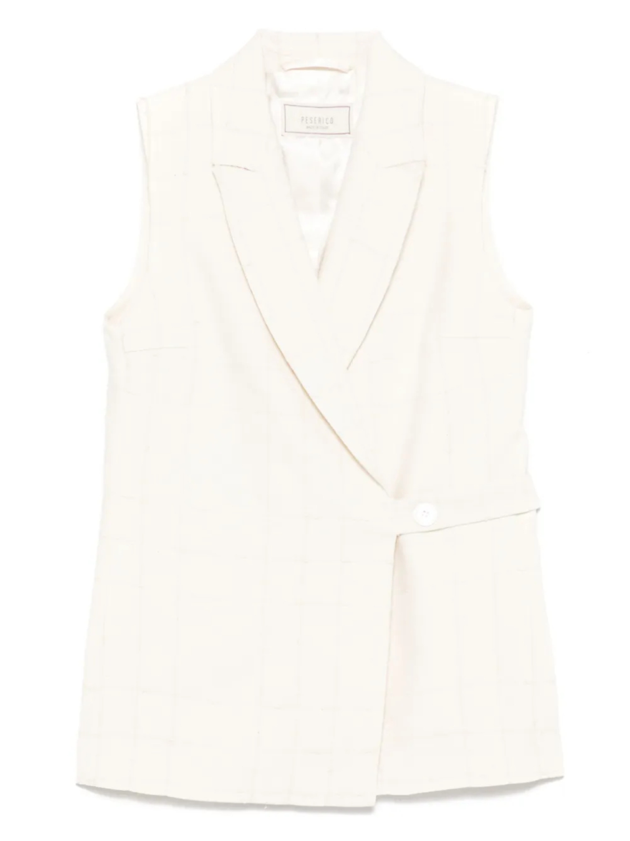Двубортный жилет Peserico, нейтральный
Двубортный жилет Peserico, нейтральный