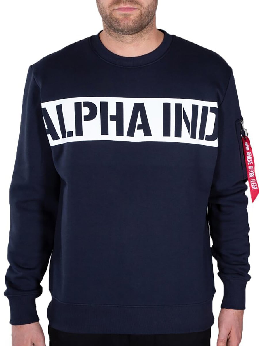 Толстовка ALPHA INDUSTRIES Stripe, темно-синий
Толстовка ALPHA INDUSTRIES Stripe, темно-синий