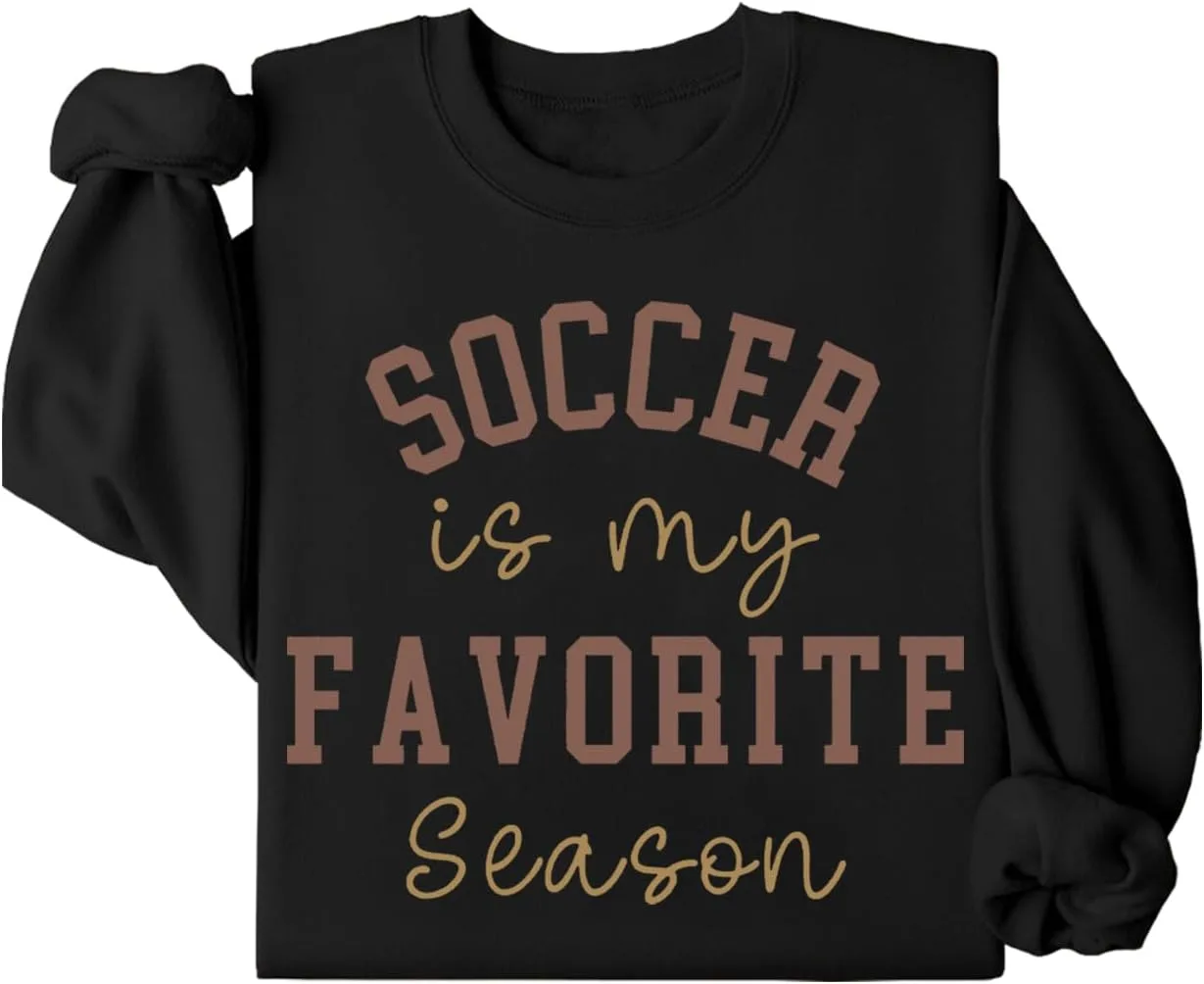 Толстовка с принтом "Soccer is My Favorite Season" Niaday
Толстовка с принтом "Soccer is My Favorite Season" Niaday