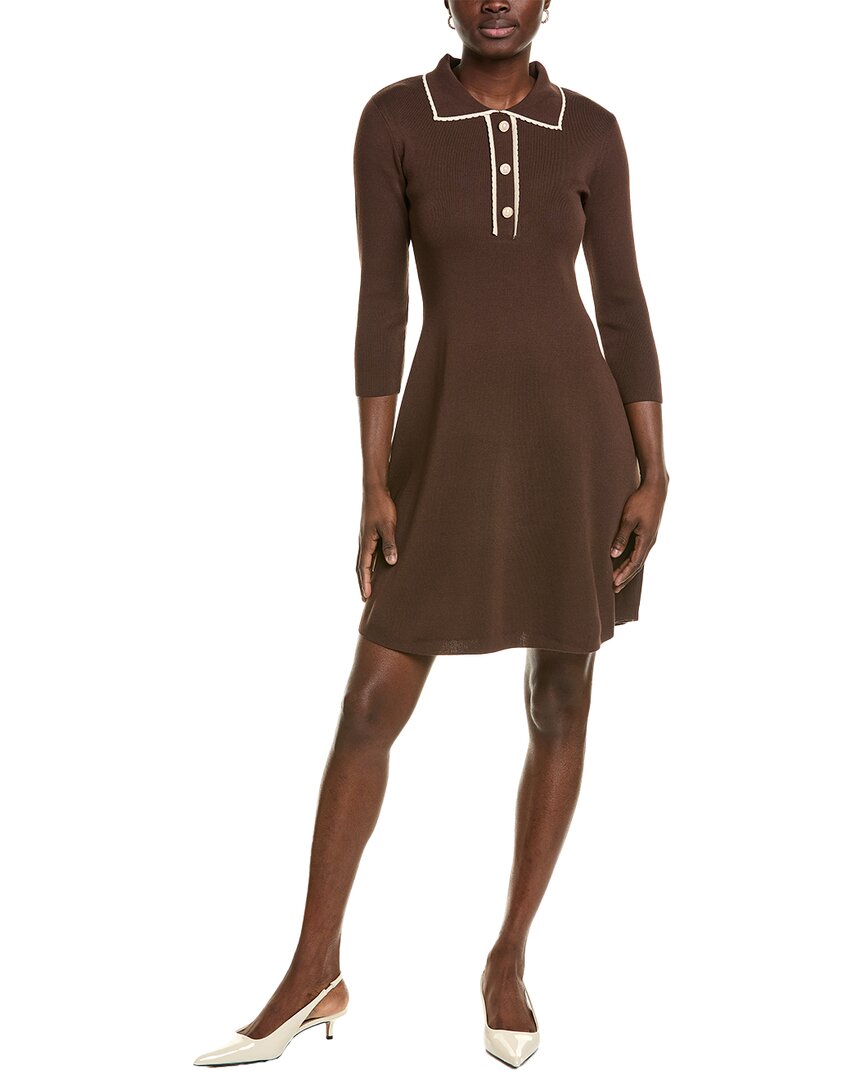 Nanette Nanore Платье-свитер Nanette Nanette Lepore, коричневый
Nanette Nanore Платье-свитер Nanette Nanette Lepore, коричневый