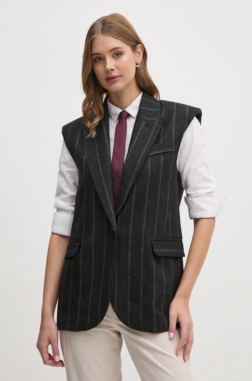 PFVALIDE шерстяной жилет La Petite Française, серый
PFVALIDE шерстяной жилет La Petite Française, серый