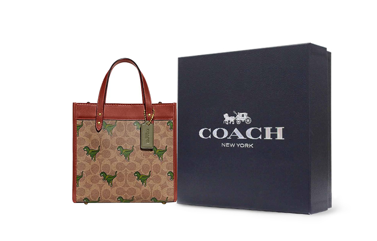 Полевая холщовая сумка тоут из искусственной кожи COACH, gift box set (basic set+черный box)
Полевая холщовая сумка тоут из искусственной кожи COACH, gift box set (basic set+черный box)