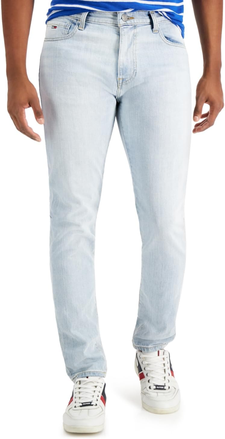 Мужские облегающие джинсы Tommy Hilfiger Stretch, Light Wash
Мужские облегающие джинсы Tommy Hilfiger Stretch, Light Wash