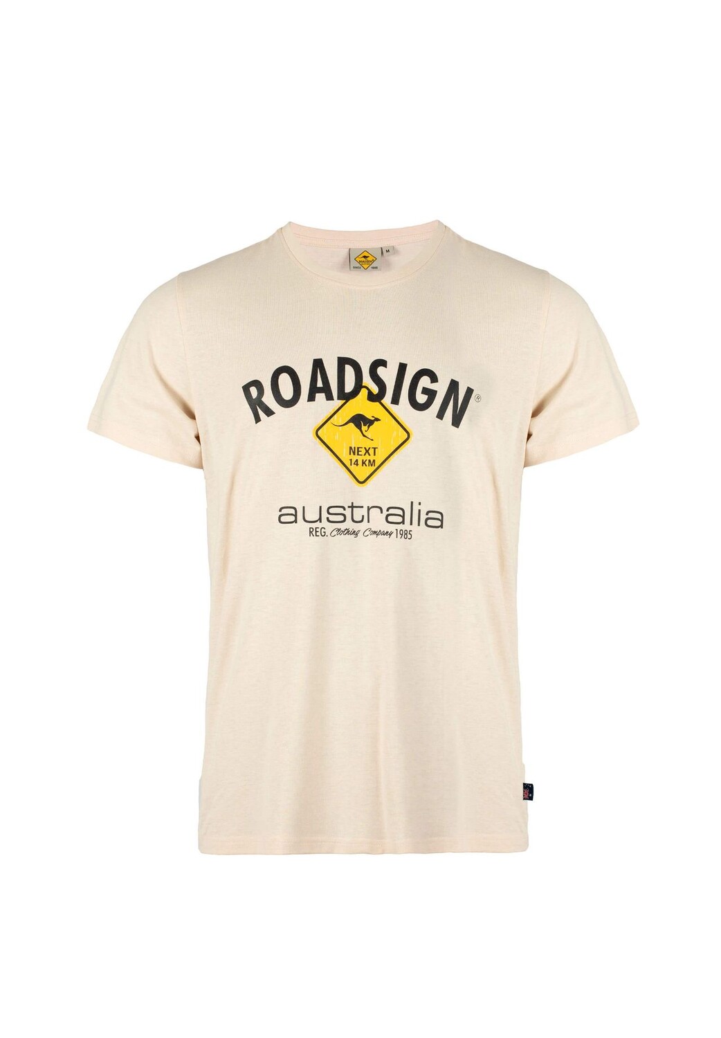 Мужская футболка Diamond с логотипом и круглым вырезом, 100% хлопок ROADSIGN australia, экрю
Мужская футболка Diamond с логотипом и круглым вырезом, 100% хлопок ROADSIGN australia, экрю