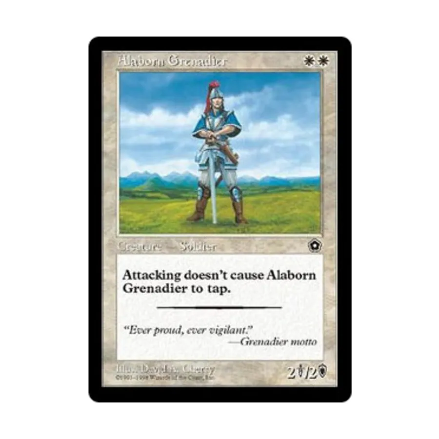 CCG Алаборн Гренадер (К), MTG - Portal 2nd Age
CCG Алаборн Гренадер (К), MTG - Portal 2nd Age