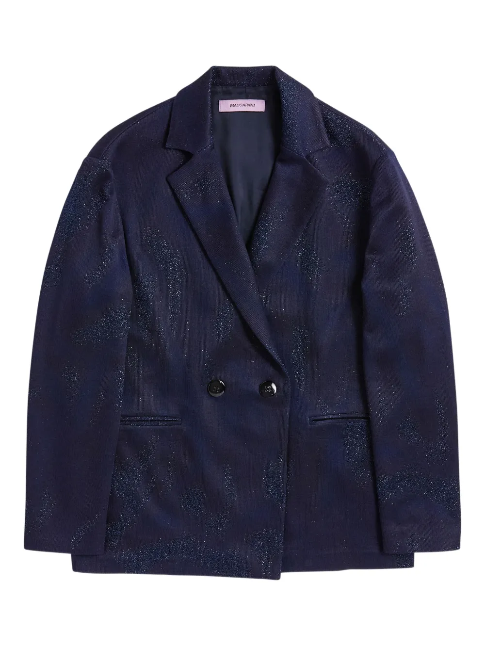 Блейзер Tats с блестками Maccapani, синий
Блейзер Tats с блестками Maccapani, синий