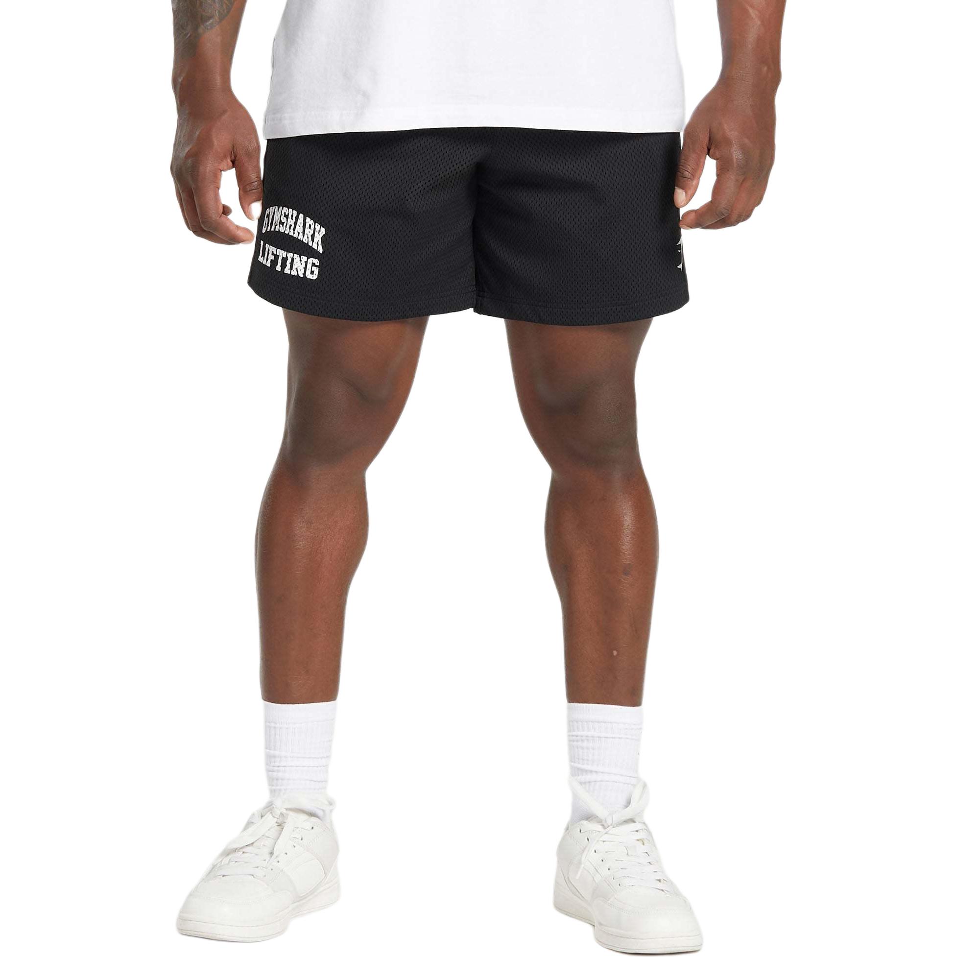 Подъемные сетчатые шорты 7 дюймов Повседневные шорты мужские черные GYMSHARK
Подъемные сетчатые шорты 7 дюймов Повседневные шорты мужские черные GYMSHARK