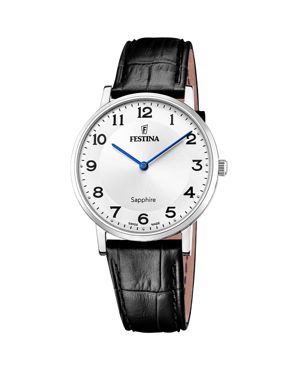 F20012/5 Мужские часы из черной кожи Swiss Made Festina, черный
F20012/5 Мужские часы из черной кожи Swiss Made Festina, черный