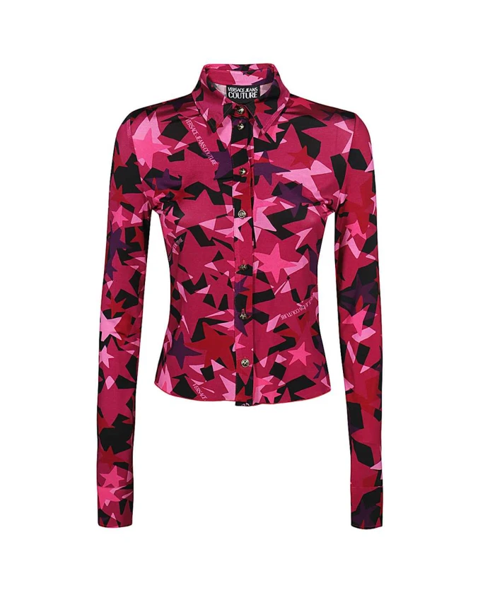 Рубашка из вискозы с логотипом. Versace Jeans Couture, мультиколор
Рубашка из вискозы с логотипом. Versace Jeans Couture, мультиколор