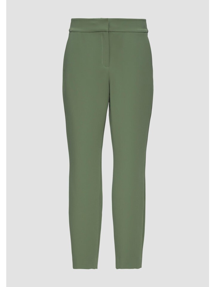 Тканевые брюки sOliver BLACK LABEL 7/8, оливковый
Тканевые брюки sOliver BLACK LABEL 7/8, оливковый