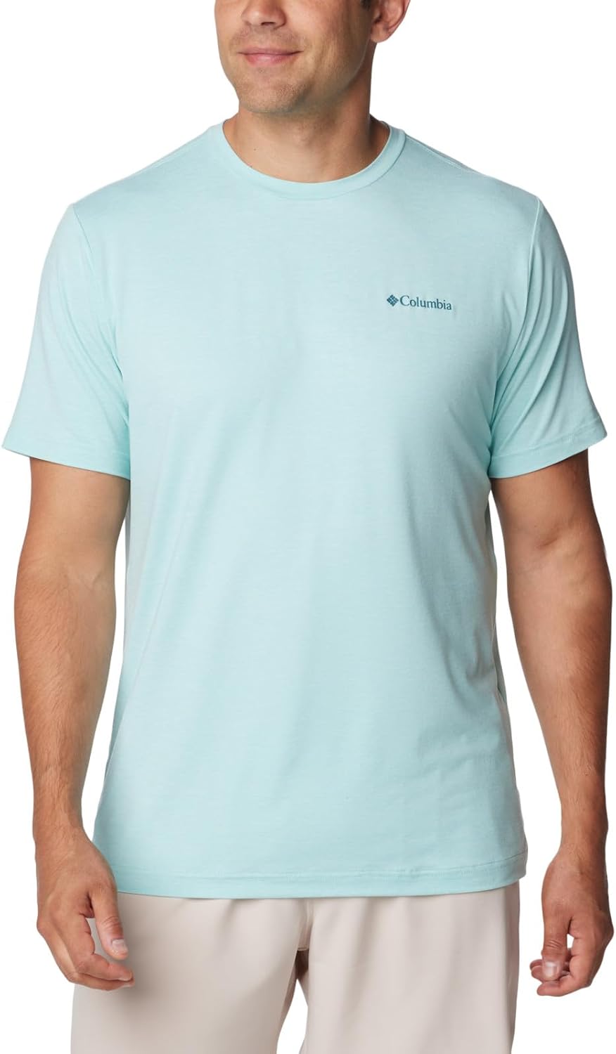 Мужская футболка Columbia Kwick Hike Back Graphic с коротким рукавом, Spray Heather/Naturally Boundless
Мужская футболка Columbia Kwick Hike Back Graphic с коротким рукавом, Spray Heather/Naturally Boundless