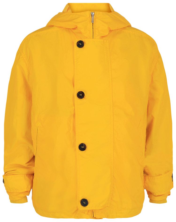 Куртка Ferragamo с капюшоном и покрытием, желтая
Куртка Ferragamo с капюшоном и покрытием, желтая