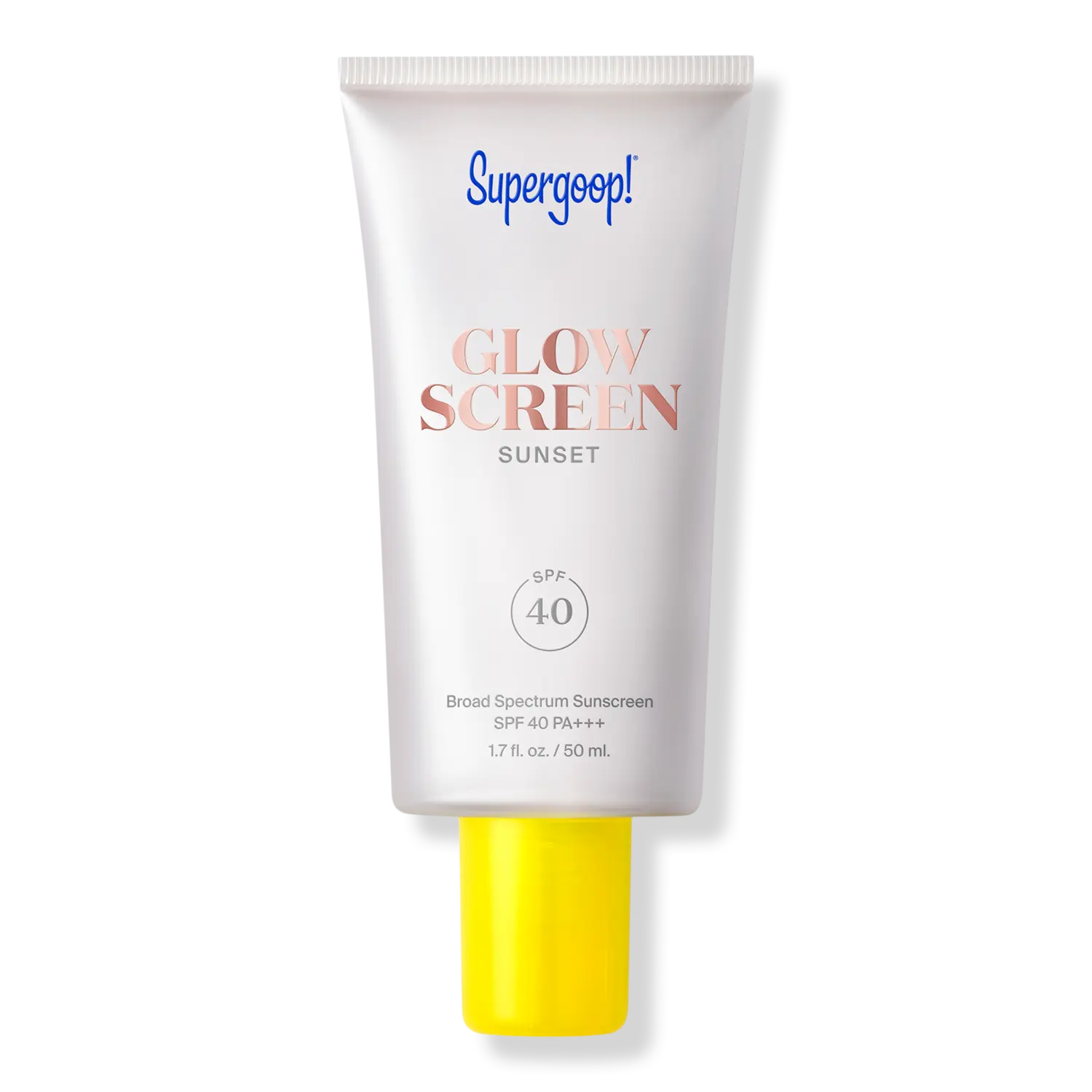 Солнцезащитный крем Glowscreen SPF 40 с гиалуроновой кислотой и ниацинамидом Supergoop!, Sunset (deep bronze glow)
Солнцезащитный крем Glowscreen SPF 40 с гиалуроновой кислотой и ниацинамидом Supergoop!, Sunset (deep bronze glow)