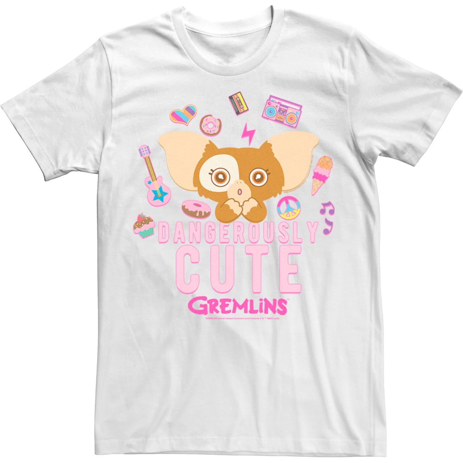 Мужская футболка с плакатом Gremlins Dangerously Cute Licensed Character
Мужская футболка с плакатом Gremlins Dangerously Cute Licensed Character