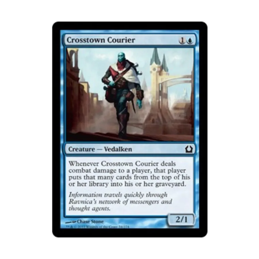 CCG Кросстаунский курьер (клавиша C), MTG - Return to Ravnica
CCG Кросстаунский курьер (клавиша C), MTG - Return to Ravnica
