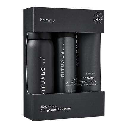 Мужской подарочный набор Homme Collection с кедром и комплексом витамина Е — стимулирующий и освежающий, Rituals
Мужской подарочный набор Homme Collection с кедром и комплексом витамина Е — стимулирующий и освежающий, Rituals