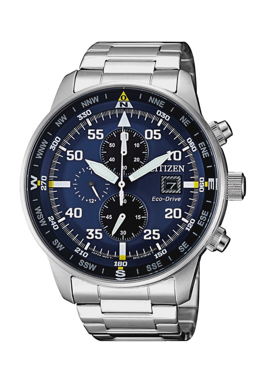 Мужской хронограф Eco-Drive CA0690-88L CITIZEN, серебро
Мужской хронограф Eco-Drive CA0690-88L CITIZEN, серебро