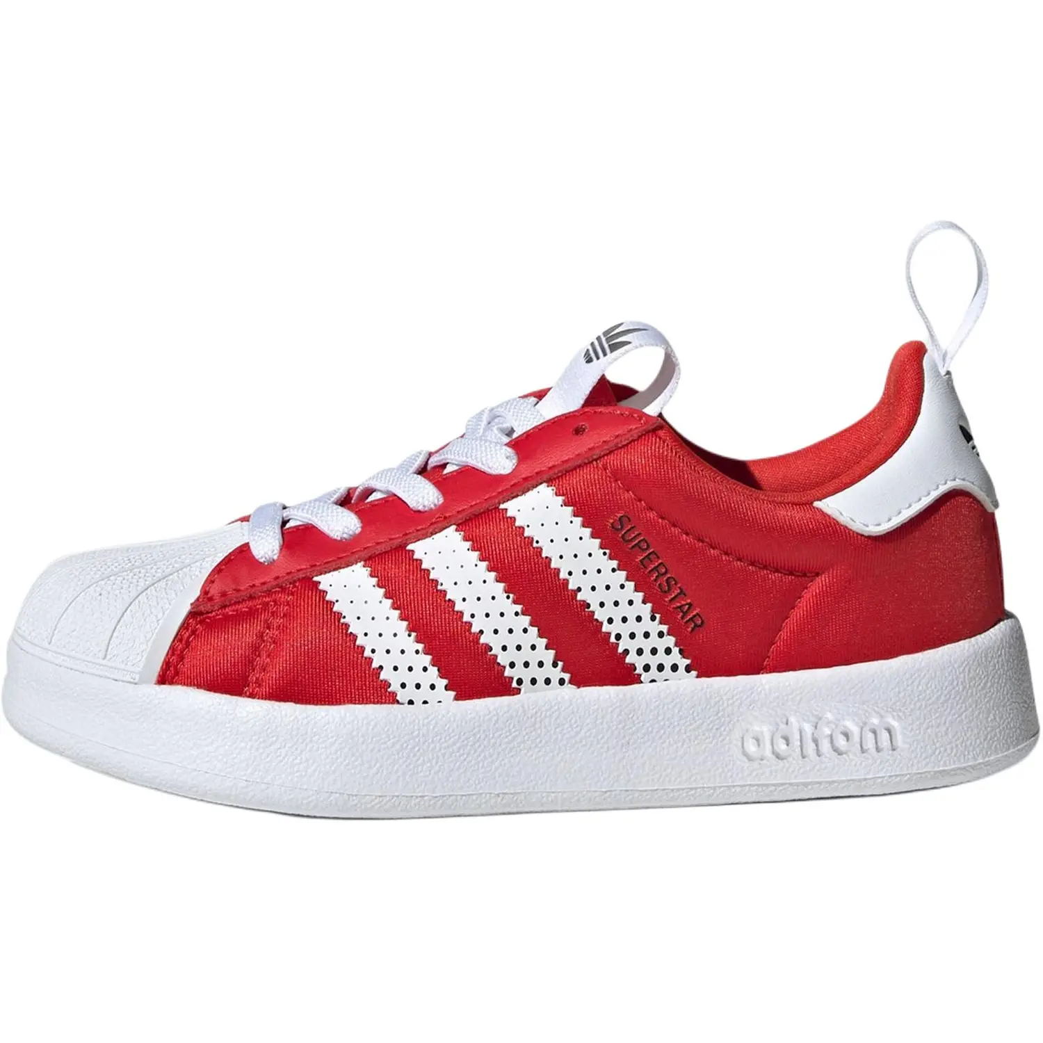 Adidas Originals Детские низкие скейтбордистские кроссовки ADIFOM SUPERSTAR 360 C, красные, для детей от 3 до 7 лет
Adidas Originals Детские низкие скейтбордистские кроссовки ADIFOM SUPERSTAR 360 C, красные, для детей от 3 до 7 лет
