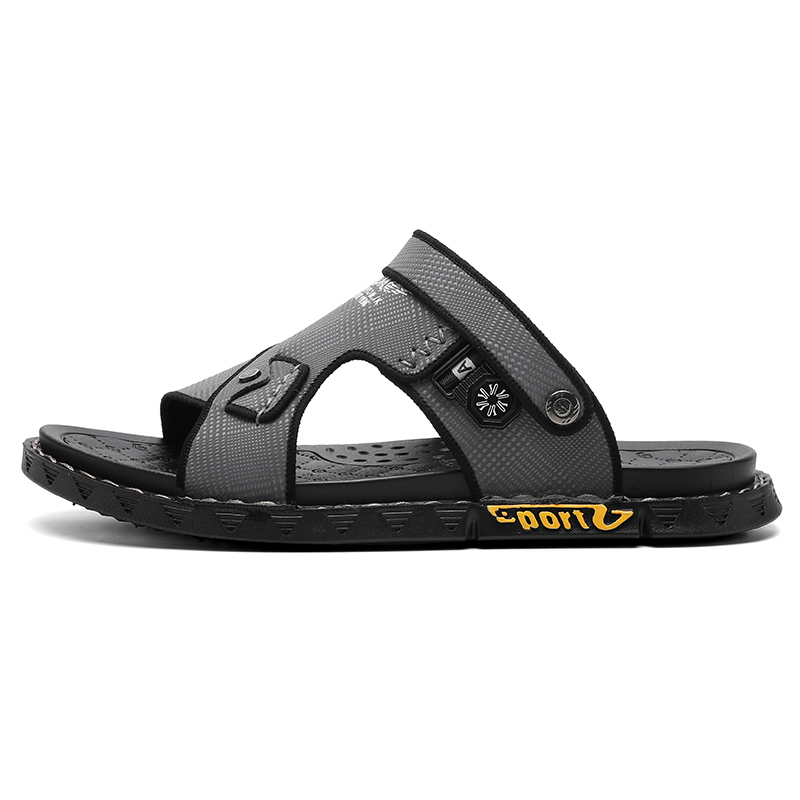 LONGYING Пляжные сандалии мужские, черно-серые
LONGYING Пляжные сандалии мужские, черно-серые