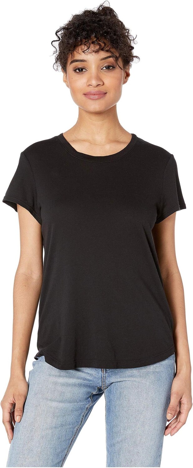 Футболка Abbie из модального джерси с короткими рукавами и круглым вырезом Splendid, черный
Футболка Abbie из модального джерси с короткими рукавами и круглым вырезом Splendid, черный