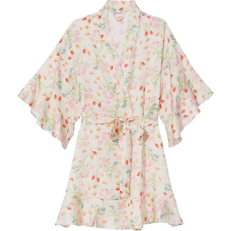 Сексуальный халат для сна SEXY KI Женский бежевый с принтом клубники Victoria's Secret
Сексуальный халат для сна SEXY KI Женский бежевый с принтом клубники Victoria's Secret