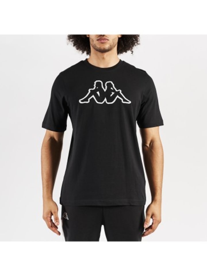 Футболка Kappa, черный/белый
Футболка Kappa, черный/белый