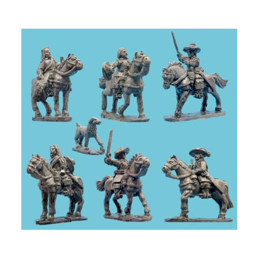 Королевские личности, Historical Miniatures - English Civil War (15mm)
Королевские личности, Historical Miniatures - English Civil War (15mm)