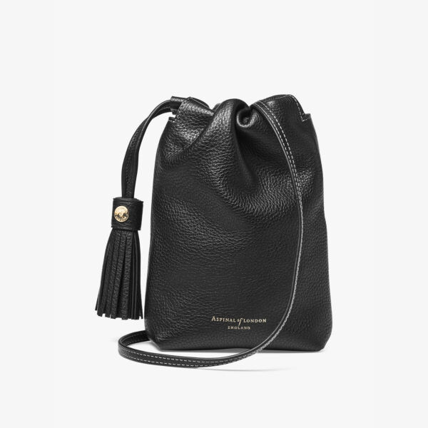 Сумка через плечо из кожи Hudson Aspinal Of London, черный
Сумка через плечо из кожи Hudson Aspinal Of London, черный