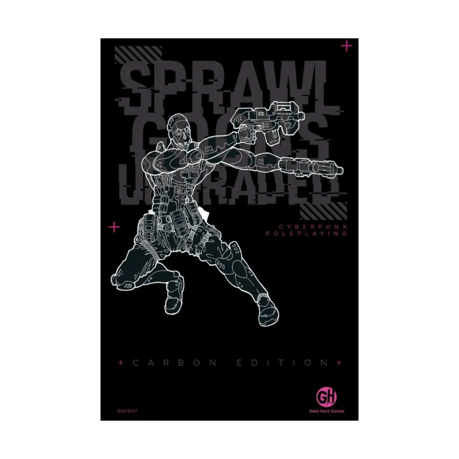Sprawl Goons (Carbon Edition), Role Playing Games (Geist Hack Games), твердый переплет
Sprawl Goons (Carbon Edition), Role Playing Games (Geist Hack Games), твердый переплет