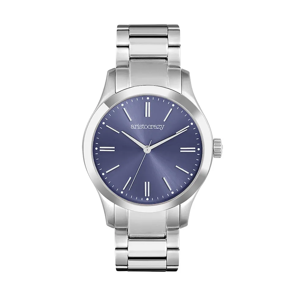 Женские часы Mitte из стали с аналоговым циферблатом синего цвета Aristocrazy, серебряный
Женские часы Mitte из стали с аналоговым циферблатом синего цвета Aristocrazy, серебряный