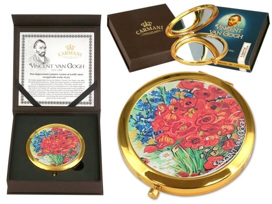 Зеркало - В. Ван Гог, Маки (КАРМАНИ), Carmani, золотой 
Зеркало - В. Ван Гог, Маки (КАРМАНИ), Carmani, золотой