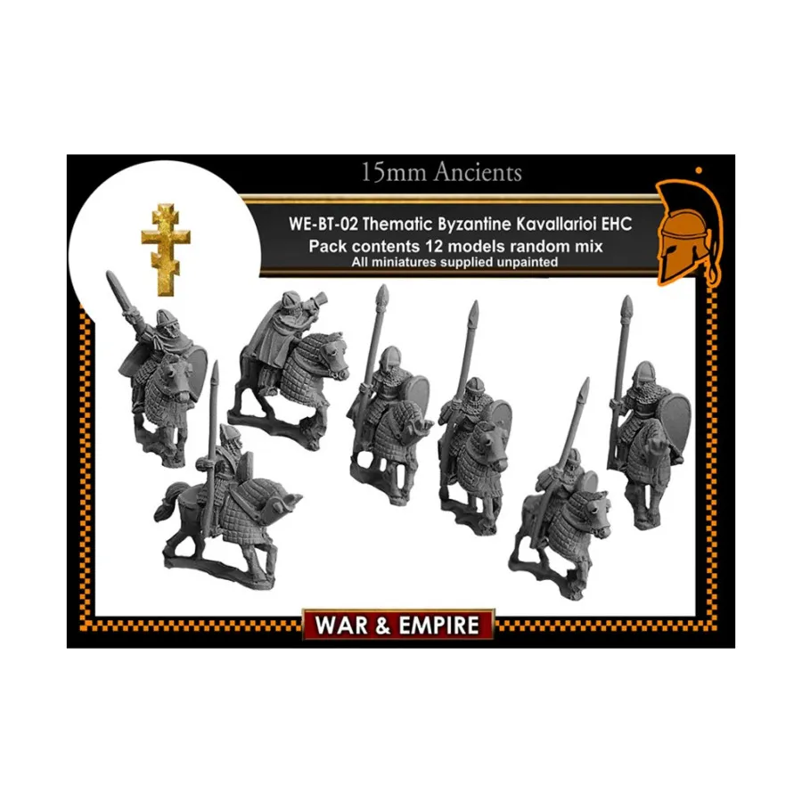 Каваллариои EHC, War & Empire - Dark Ages Miniatures - Byzantine, Middle/Thematic (15mm)
Каваллариои EHC, War & Empire - Dark Ages Miniatures - Byzantine, Middle/Thematic (15mm)
