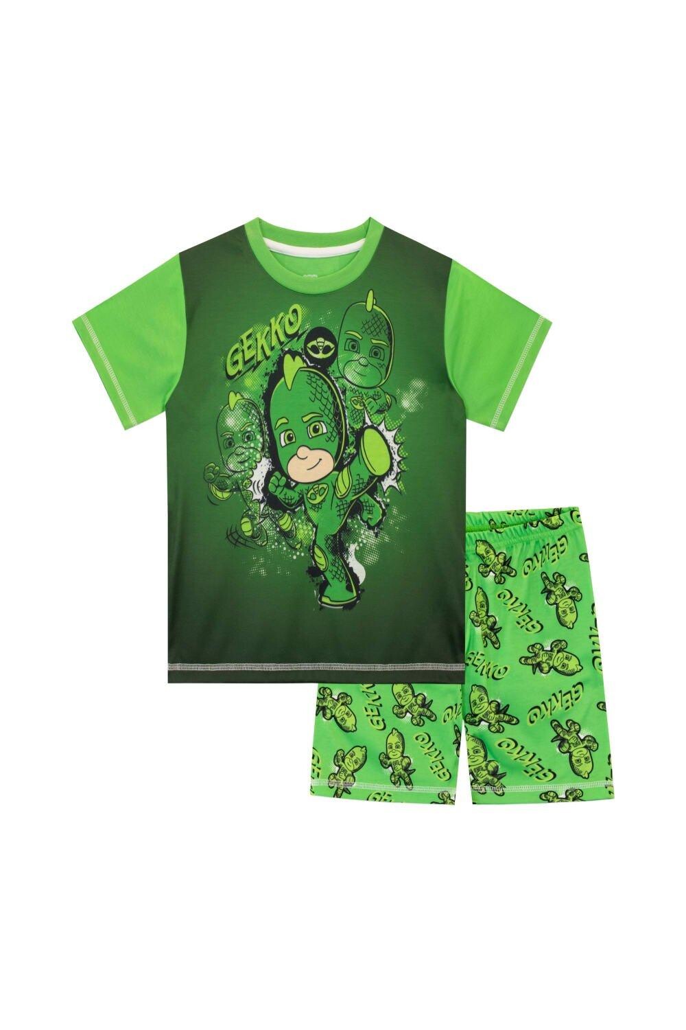 Короткая пижама Gecko PJ Masks, зеленый
Короткая пижама Gecko PJ Masks, зеленый