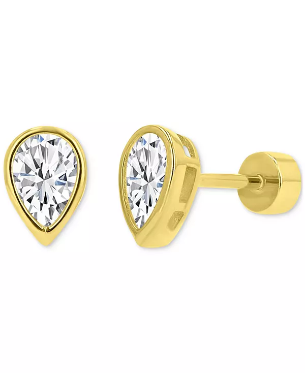 Серьги-Гвоздики в форме капли с кубическим цирконием (1-1/3 карата) из стерлингового серебра с позолотой 14 карат Macy'S, gold
Серьги-Гвоздики в форме капли с кубическим цирконием (1-1/3 карата) из стерлингового серебра с позолотой 14 карат Macy'S, gold